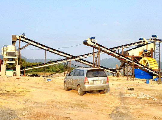 紅星新型制砂生產(chǎn)線(xiàn)降低成本 成“明星”