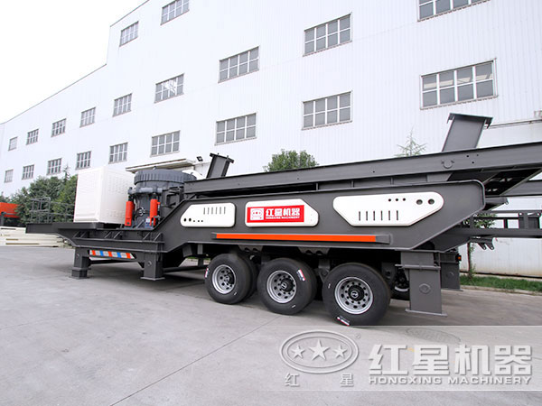 輪胎式移動(dòng)破碎站 輪胎式移動(dòng)破碎站